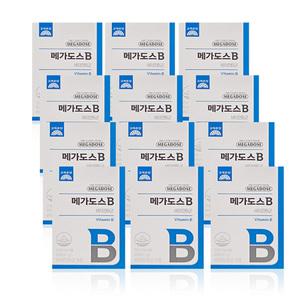 고려은단 메가도스B 비타민B군 850mg 60정 12통 고함량 활력 수용성비타민 GT