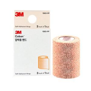 3M 코반 coban 1583PP 3인치 낱개 7.5cmX4.5m[1롤]X2개