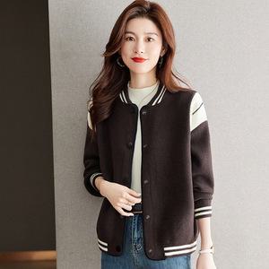 R4E 여성 바람막이 점퍼 아우터 블루종 캐주얼 간절기 스포티룩 야구 젠4