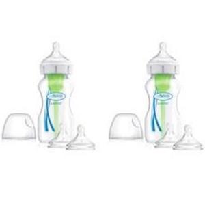 닥터브라운 옵션스 플러스 PP 젖병 본품 270ml 2p + 젖꼭지 3종 x 2p 세트
