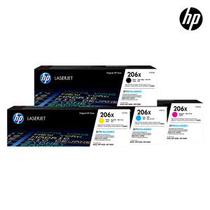 HP 정품토너 206X 대용량 4색 세트 (W2110X W2111X W2112X W2113X)