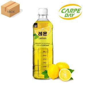 까르페 레몬차 1000ml 12개(1박스) 액상음료 과일 희석 원액음료