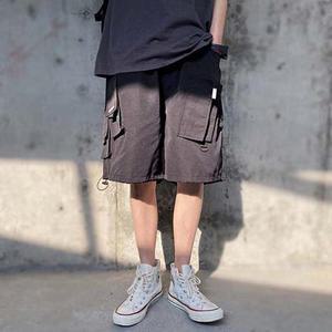 [RG4Q17T1]남자 데일리 외출 반바지 밴딩 주머니 많은