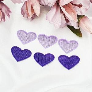 [XBF93707]의류 옷 자수 열 패치 와펜 수선 리폼 하트