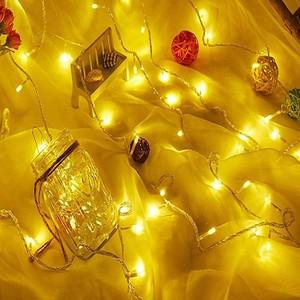 LED 파티 트리조명 10m 80구 가랜드전구 건전지 증정