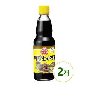 [기타]오뚜기 메밀 소바 장국 360ml x 2개 / 메밀국수장국