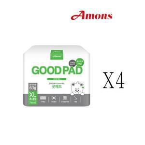 아몬스 굿패드 대형 25매x4(100매)(A)