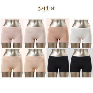 [신세계라이브쇼핑]조아하다 무형광 면 사각팬티 8종