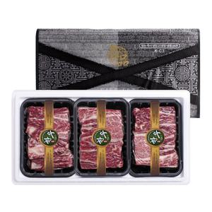 보양옥 한우 소갈비찜용 1.8kg 선물포장 선물세트(600g 3팩)