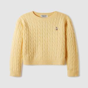 [후아유]Steve Cable R-neck Pull over WHKAE4901F