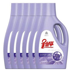 애경 울샴푸 퍼플라일락 용기 1L X 6개