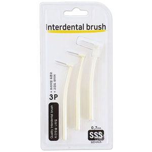 우일 치간칫솔 0.7mm(L타입 3P SSS) 8656