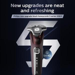 PHILIPS 벌집 전기 면도기, USB 인터페이스, 남성용 스마트 트렌드 추천, S5000 S5831, 5 시리즈 신제품