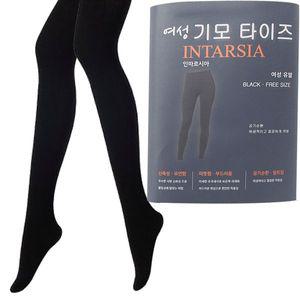 [옷자락]여자 겨울 패셔션 방한 발열 유발 스타킹 레깅스