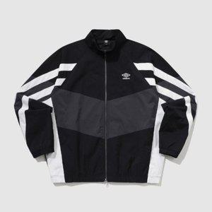 [엄브로] 더블데커 스탠넥 블루종 바람막이 자켓 블랙 UQ121CJK13BLK