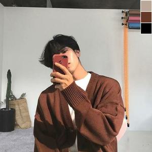 [오노마] ONM 남성 기본 오버핏 브이넥 가디건 1P 간절기 니트 자켓