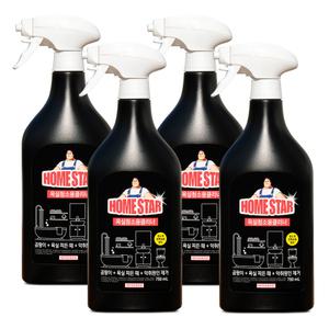 홈스타 욕실청소용 클리너 본품 750ml 4개