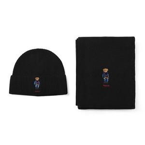 폴로랄프로렌 폴로 랄프로렌 머플러 비니 세트 베어 울 PC1044-001