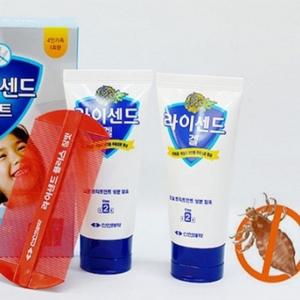 머릿니 서캐 머리이약 제거 참빗 2종 세트