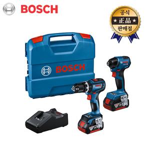 BOSCH 충전콤보세트 GDR18V-220C&GSB18V-90C 5.0Ah 2배터리 브러쉬리스