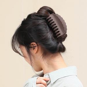 무광 리본 올림머리 물결 집게핀 국산 똥머리 빅사이즈 웨이브 집게 핀 머리 포인트핀 올림