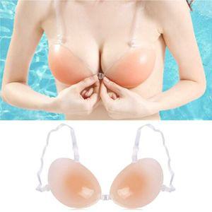 실리콘 누 드브라 노와이어 볼륨업 비키니 웨딩결혼식
