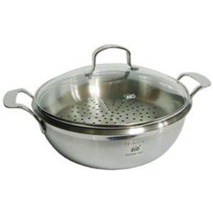 스텐 찜기 계란밤민 솥채반 1단 28cm (WFGR59A)