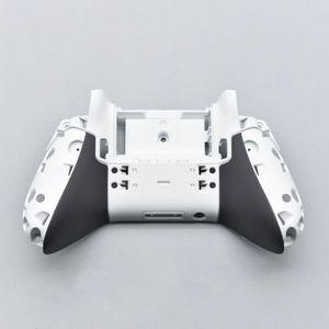 Xbox One Elite 시리즈 1 컨트롤러 교체 쉘 하우징 케이스 하단 커버 DIY 수리 부품 흰색 또는 검은색 후면