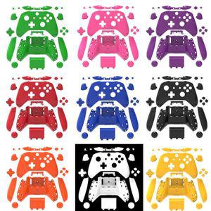Xbox One S 슬림용 데이터 프로그 셸 액세서리 버튼 모드 키트 매트 컨트롤러 맞춤형 커버 하우징