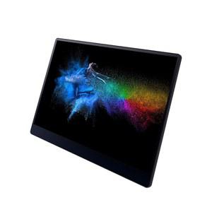 RICOH 150BW 포터블 15.6인치 비비드 OLED 300NIT 경량 디스플레이 모니터 및 터치스크린, 듀얼 스피커, 멀티캐스팅이 가능한 무선, 배터리 POWER LOGIC 노트북, 데스크톱, MAC, PC용