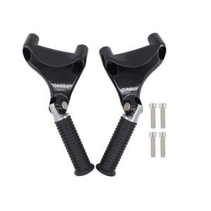 할리 데이비슨 스포츠터 XL883 XL1200 2004-2013 모터사이클용 ApplianPar 좌우 조수석 뒷발 페그 1쌍 받침대 페달 마운트 키트