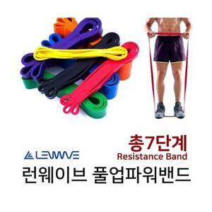 근력운동 턱걸이 스쿼트 레지스턴스 저항 고품질 라텍스 풀업밴드 7단계 밴드 인기제품 정품 파워밴드