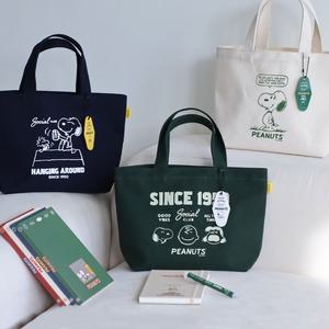 성풍문구 피너츠 스누피 75주년 굿즈 토트백 가방