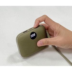 대용량 빠른충전 손난로겸용 보조배터리(10000mAh)(화이트)
