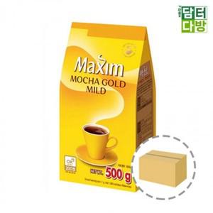 행사용 단체주문 동서식품 맥심 모카골드 마일드 500g 1BOX (12개입) 음료 대량구매