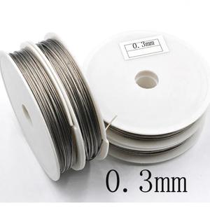 0.3mm 1롤 100M 비즈공예 와이어 피아노줄 팔찌 목걸이만들기