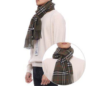 [버버리] 24FW 남성 리버시블 체크 캐시미어 머플러 (8090909 LOCH M 24F)