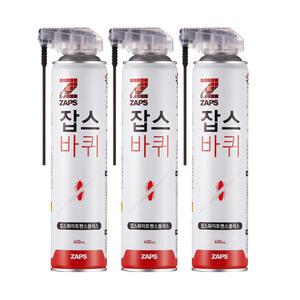 거품형 바퀴벌레약 화이트펜스 플러스 400ml 3개 에어로솔 스프레이 개미 바퀴약
