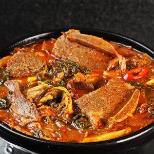[공식판매처][정마을] 국내산 소갈비 정말 우거지갈비탕 600g 5팩, 실온보관 갈비탕