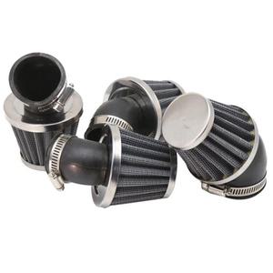 호환 범용 바이크 오토바이 에어 필터 ATV 스쿠터 피트 더트 바이크용 28mm 35mm 39mm 42mm 48mm 50cc 110c