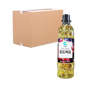 [청정원]청정원 참빛고운 포도씨유 500ml 15입 (박스)