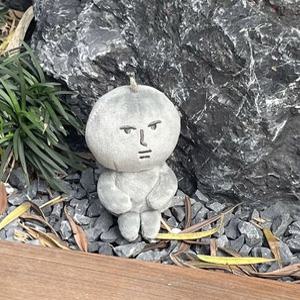 엄근진 돌맹이 키링 행운 인형 키링 웃긴선물 쓸모없는 생일 친구