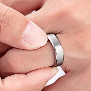 [헤스티아][Mens Jewelry써지컬] Jackson Surgical Steel Ring [남성용 반지서지컬]