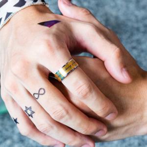 [헤스티아][Mens Jewelry써지컬] James Surgical Steel Ring [남성용 반지서지컬]