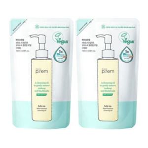 메이크프렘 세이프 미 릴리프 모이스처 클렌징오일 리필팩 100ml x 2개