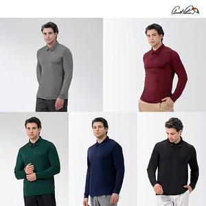 25SS[아놀드파마]매직홀 긴팔 카라 티셔츠 5종, 남성