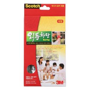 3M 대형 문풍지 외풍차단비닐 단열 방풍 투명 보온용