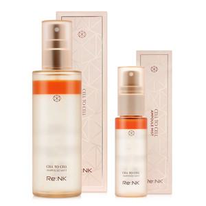 리엔케이 셀투셀 앰플 미스트 120ml+33ml 미백 주름개선 화장품 기초