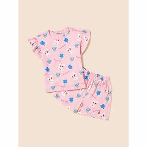 [BEANPOLE KIDS] 빙키 파자마 세트  라이트 핑크 (BI5342G90Y)