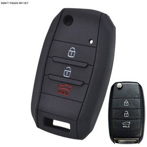 차키케이스 기아 Carens Ceed Sorento Optima Picanto Rio Soul Cerato Rando Forte Sportage Fob 케이스 실리콘 자동차 원격 커버